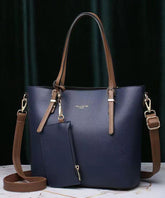 Mulberry Large Capacity Calf Leather Tote Handbag
